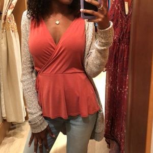 Francesca’s wrap top